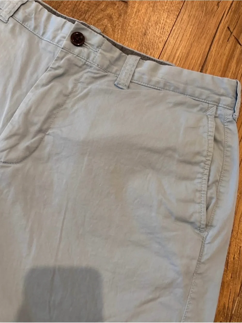 J. Crew Men’s Light Blue Flat Front Chino Shorts